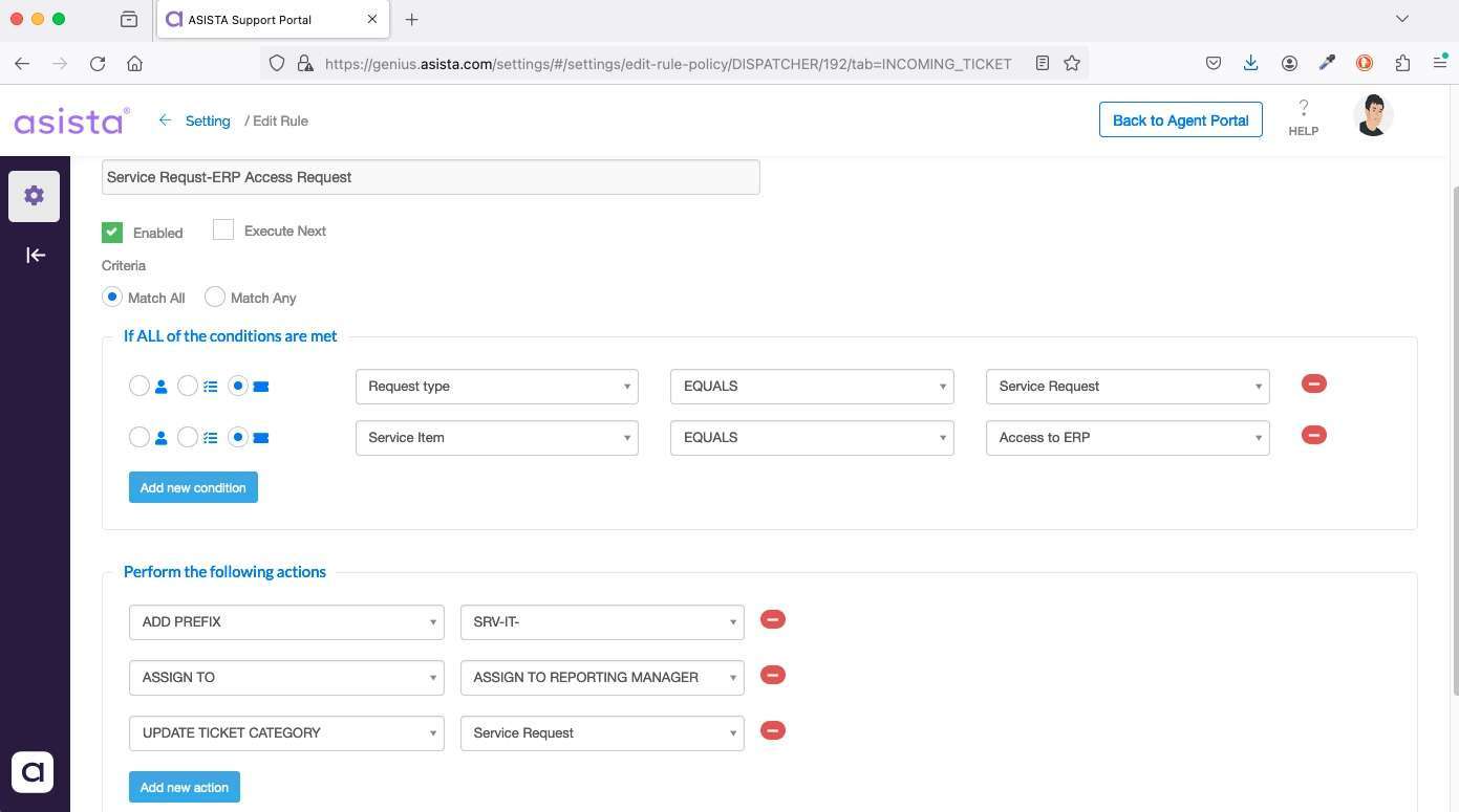  Effortlessly automate and streamline ticket handling with ASISTA's powerful workflow rules, ensuring efficient resolution of customer inquiries and service requests.