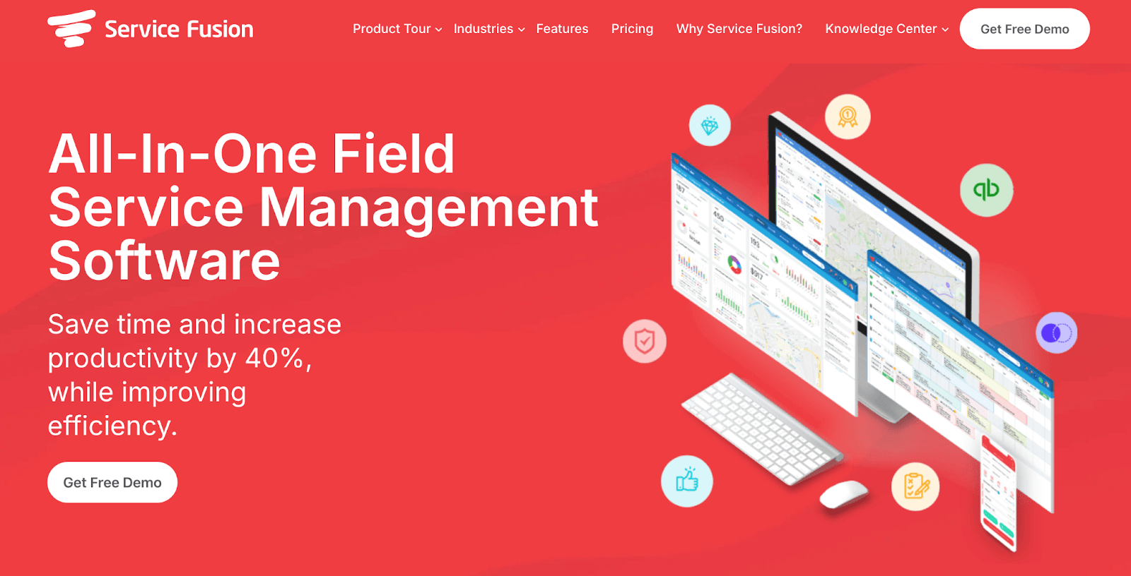 Streamline your operations with all-in-one Field Service Management Software that boosts productivity by 40% while enhancing efficiency.